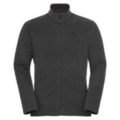 Bluza polarowa rozpinana trekkingowa męska Odlo ROY. Czarne bielizna termoaktywna męska Odlo, m, bez wzorów, z polaru, bez ramiączek. W wyprzedaży za 288.55 zł.
