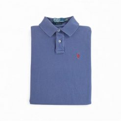 Second life - Koszulka polo męska z krótkim rękawem - Stan bardzo dobry. Fioletowe koszulki polo męskie Ralph Lauren, m, bez wzorów, sportowe, bez kołnierzyka, bez ramiączek. Za 114.17 zł.