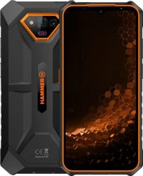Smartfon myPhone Hammer Iron V 6/64GB Czarno-pomarańczowy (IRON V Orange). Brązowe smartfony MYPHONE. Za 888.99 zł.