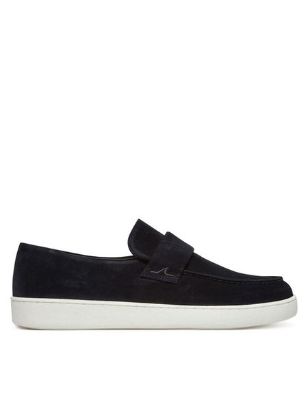 Paul&Shark Mokasyny 25418014 Niebieski. Niebieskie mokasyny męskie PAUL&SHARK, ze skóry, bez zapięcia. Za 739.99 zł.