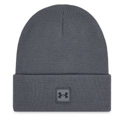 Czapka Under Armour. Szare czapki męskie Under Armour, na zimę, bez wzorów. Za 89.99 zł.