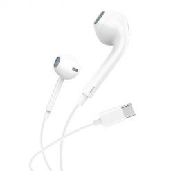 Słuchawki douszne, przewodowe Foneng T15, USB-C, 1.2m (białe). Białe słuchawki douszne Foneng. Za 17.00 zł.