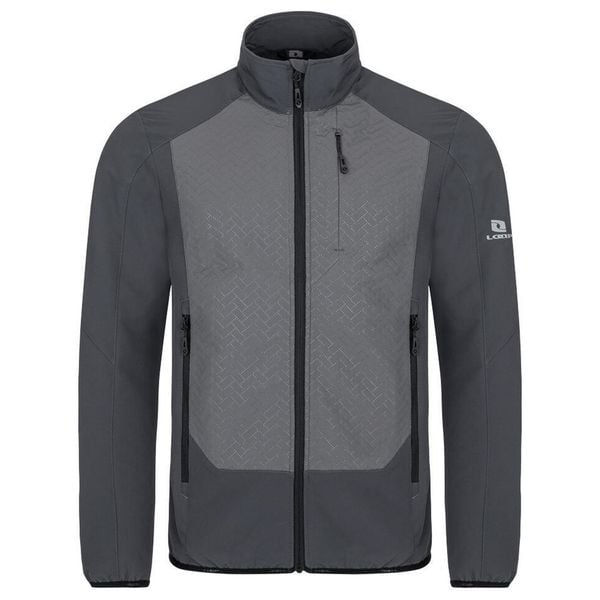 Kurtka męska Loap Urval Ciemnoszara. Szare kurtki męskie ZSPORT, na jesień, m, bez wzorów, sportowe, bez ramiączek, bez kaptura. Za 267.99 zł.