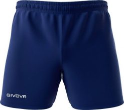 Givova Spodenki Givova Capo granatowe P018 0004 XL. Szorty sportowe męskie Givova, bez wzorów, sportowe. Za 33.49 zł.