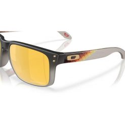 Okulary przeciwsłoneczne Oakley Holbrook Troy Lee Designs Series. Czarne okulary przeciwsłoneczne męskie Oakley, bez wzorów, sportowe. Za 987.00 zł.