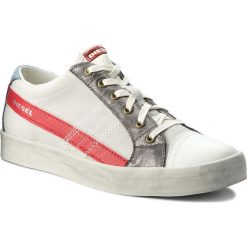 Sneakersy DIESEL - D-String Low Y01641 P1435 H6616 Dirty White/Aurora R. Buty sportowe na co dzień męskie marki Diesel. W wyprzedaży za 419.00 zł.