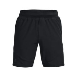 Krótka Under Armour Unstoppable. Czarne buty treningowe męskie Under Armour, bez wzorów, sportowe. Za 366.50 zł.