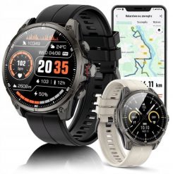 Smartwatch Męski Zegarek Menu PL GPS Amoled Rozmowy Wodoodpony 5ATM 670mAh. Zegarki męskie JG Smart. Za 274.99 zł.