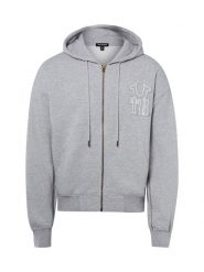 True Religion Bluza męska Mężczyźni Bawełna szary|biały marmurkowy, M. Białe bluzy z kapturem męskie True Religion, m, z aplikacjami, z bawełny, z kapturem. Za 749.95 zł.