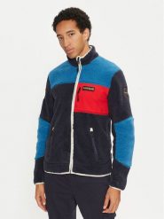 Napapijri Polar Yupik NP0A4GNT Granatowy Regular Fit. Niebieskie bluzy z polaru męskie Napapijri, m, bez wzorów, z polaru, bez ramiączek, bez kaptura. Za 499.99 zł.