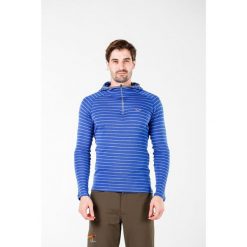 Bluza Turystyczna Męska Termoaktywna Woolona 100% Merino Thor z Kapturem. Niebieskie bielizna termoaktywna męska WOOLONA, l, bez wzorów, bez ramiączek, trekkingowe. W wyprzedaży za 405.00 zł.