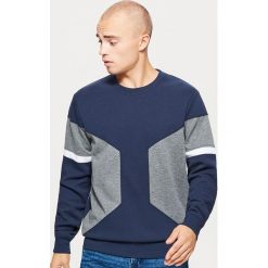 Bluza z panelami - Granatowy. Bluzy nierozpinane męskie marki Cropp. W wyprzedaży za 49.99 zł.