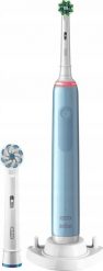 Szczoteczka Oral-B Pro 3 3770 Gift Edition Blue. Niebieskie szczoteczki elektryczne ORAL-B. Za 248.55 zł.