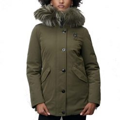 Kurtka BLAUER IRMA Zielony. Zielone kurtki męskie Blauer, bez wzorów, z tkaniny, bez ramiączek, bez kaptura. Za 2,033.99 zł.