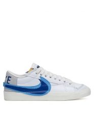 Nike Sneakersy FN3413-100-M Biały. Białe buty sportowe na co dzień męskie Nike, m, bez wzorów, ze skóry, bez ramiączek, bez kaptura. Za 479.99 zł.