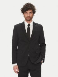 KARL LAGERFELD Marynarka 155244 552042 Czarny Regular Fit. Czarne marynarki męskie KARL LAGERFELD, m, bez wzorów, z syntetyku. Za 1,209.00 zł.