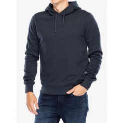 Bluza z kapturem męska Didriksons Ven Hoodie. Niebieskie bluzy nierozpinane męskie Didriksons, m, bez wzorów, casualowe, bez ramiączek, z kapturem. Za 340.50 zł.