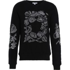 Soulland DAMIAN EMBROIDERY Sweter black. Kardigany męskie Soulland. W wyprzedaży za 491.40 zł.