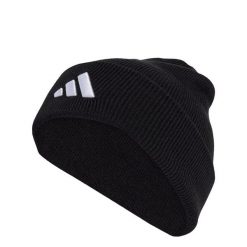 Czapka New Logo Beanie Cuff. Białe czapki męskie ADIDAS, bez wzorów, sportowe. Za 109.00 zł.