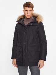 Bomboogie Kurtka puchowa CM 228P T GKG3 Czarny Regular Fit. Czarne kurtki męskie Bomboogie, m, bez wzorów, z bawełny, bez ramiączek, bez kaptura. Za 1,809.00 zł.