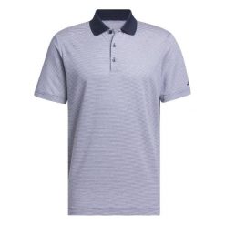 Polo adidas Ultimate365 Ottoman Stripe. Białe koszulki polo męskie ADIDAS, m, bez wzorów, z materiału, klasyczne, bez kołnierzyka, bez ramiączek. Za 275.55 zł.