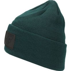 Czapka męska CAM212 - morska zieleń. Czapki męskie marki 4f. W wyprzedaży za 29.99 zł.