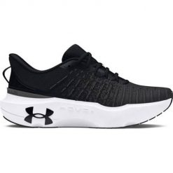Buty do biegania męskie Under Armour Infinite Pro. Brązowe buty do biegania męskie Under Armour, bez wzorów, z materiału, bez zapięcia, do biegania. Za 859.00 zł.
