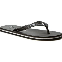 Japonki PEPE JEANS - Swimming 2.0 PMS70035 Black 999. Czarne klapki i japonki męskie z jeansu. W wyprzedaży za 79.00 zł.
