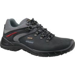 Grisport Nero 11106N191G. Czarne buty trekkingowe męskie marki Grisport, na zimę, bez wzorów, z materiału. W wyprzedaży za 299.99 zł.