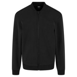 Kurtka Męska Cozy Varsity. Czarne kurtki męskie Urban Classics, m, bez wzorów, sportowe, bez ramiączek, bez kaptura. Za 186.99 zł.