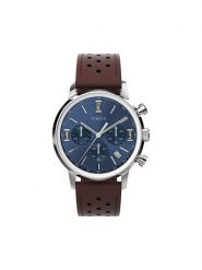 Timex Zegarek Marlin Chronograph TW2W10200 Brązowy. Brązowe, analogowe zegarki męskie Timex. Za 979.99 zł.