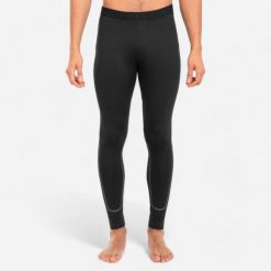 Legginsy termiczne piłkarskie Kipsta Keepcomfort 100. Czarne legginsy męskie KIPSTA, l, bez wzorów, z elastanu, do koszykówki. Za 59.99 zł.