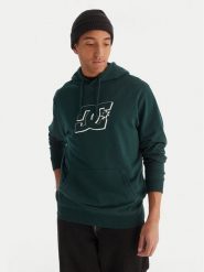 DC Shoes Bluza Hampden ADYFT03416 Zielony Regular Fit. Zielone bluzy nierozpinane męskie DC Shoes, m, bez wzorów, z bawełny, bez ramiączek, bez kaptura. Za 279.99 zł.
