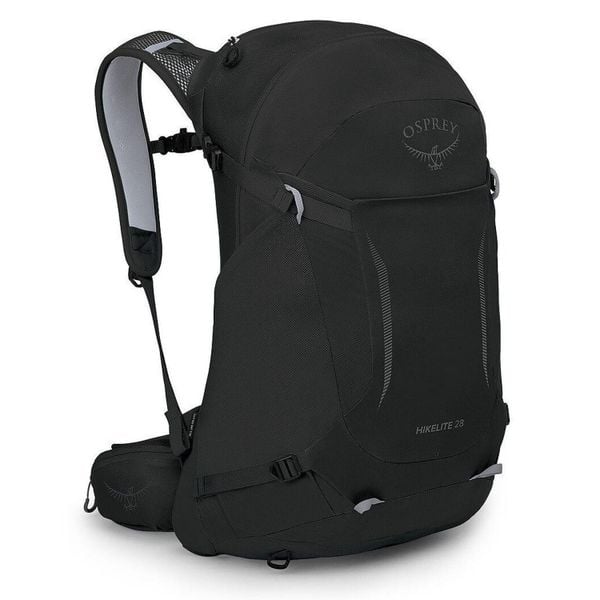 Plecak turystyczny Osprey Hikelite. Czarne plecaki męskie Osprey, bez wzorów. Za 572.30 zł.