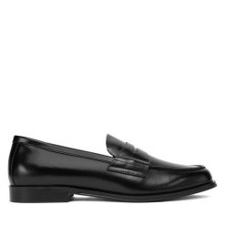 Półbuty Aldo. Czarne eleganckie półbuty męskie Aldo, wizytowe, bez obcasa, bez zapięcia. Za 409.99 zł.