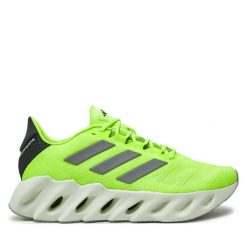 Buty do biegania adidas. Zielone buty do biegania męskie ADIDAS, bez wzorów, bez zapięcia, do biegania. Za 519.99 zł.