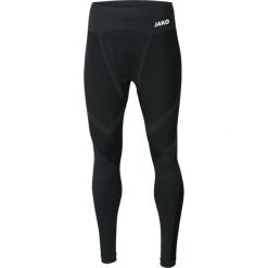 Legginsy Jako long Comfort 2.0. Czarne legginsy męskie Jako, bez wzorów, z elastanu, do piłki nożnej. W wyprzedaży za 114.35 zł.