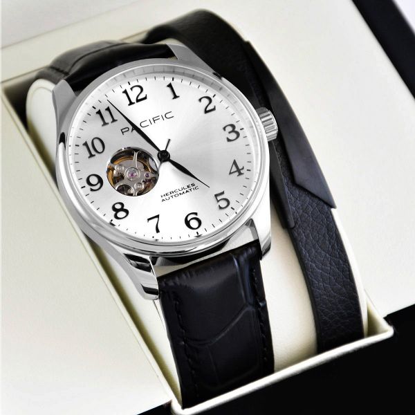 Zestaw męski zegarek PACIFIC SARMAT-1701-01 + bransoletka. Zegarki męskie ORIGIN STORAGE. Za 1,118.64 zł.