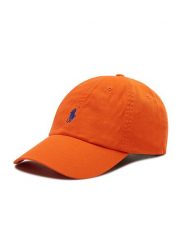 Polo Ralph Lauren Czapka z daszkiem Classic Sport Cap 710667709014 Pomarańczowy. Brązowe czapki męskie Polo Ralph Lauren, bez wzorów, z materiału, sportowe. Za 199.99 zł.