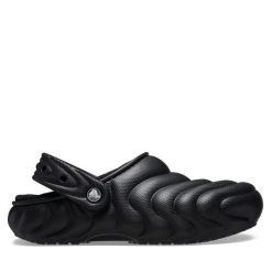 Klapki Crocs. Czarne klapki i japonki męskie Crocs, bez wzorów. Za 169.99 zł.