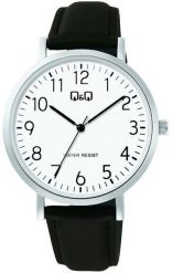 Zegarek Q&Q C34A-007P męski klasyczny biała tarcza cyfry . Białe zegarki męskie Q&Q. Za 109.00 zł.