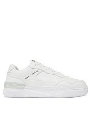 Armani Exchange Sneakersy XUX219 XV857 01015 Biały. Białe buty sportowe na co dzień męskie Armani Exchange, m, bez wzorów, ze skóry, bez ramiączek, bez kaptura. Za 479.99 zł.