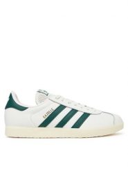 Adidas Sneakersy Gazelle JH5397 Biały. Białe buty sportowe na co dzień męskie ADIDAS, m, bez wzorów, ze skóry, bez ramiączek, bez kaptura. Za 359.99 zł.