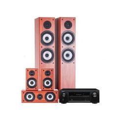 Denon AVR-X540BT + Wilson Cinematic Orzech Kino domowe. Kino domowe Denon. Za 2,399.99 zł.