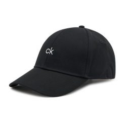 Czapka z daszkiem Calvin Klein. Czarne czapki męskie Calvin Klein, bez wzorów. Za 89.99 zł.