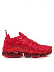 Nike Sneakersy Air VaporMax Plus CW6973 600 Czerwony. Czerwone buty sportowe na co dzień męskie Nike, m, bez wzorów, z materiału, bez ramiączek, bez kaptura. Za 879.99 zł.