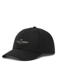 Aeronautica Militare Czapka z daszkiem 252HA1085UCT02333 Czarny. Czarne czapki męskie Aeronautica Militare, bez wzorów, z materiału. Za 219.99 zł.