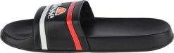 Ellesse Klapki Lion Slides EL11M74503-02 Czarne r. 43. Czarne klapki i japonki męskie Ellesse, bez wzorów. Za 92.88 zł.