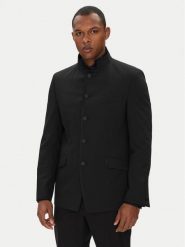 KARL LAGERFELD Marynarka 155220 553037 Czarny Regular Fit. Czarne marynarki męskie KARL LAGERFELD, m, bez wzorów, z syntetyku. Za 1,699.00 zł.