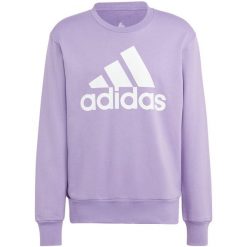 Bluza męska adidas Essentials French Terry Big Logo. Białe bluzy nierozpinane męskie ADIDAS, l, bez wzorów, sportowe, bez ramiączek, bez kaptura. Za 199.00 zł.